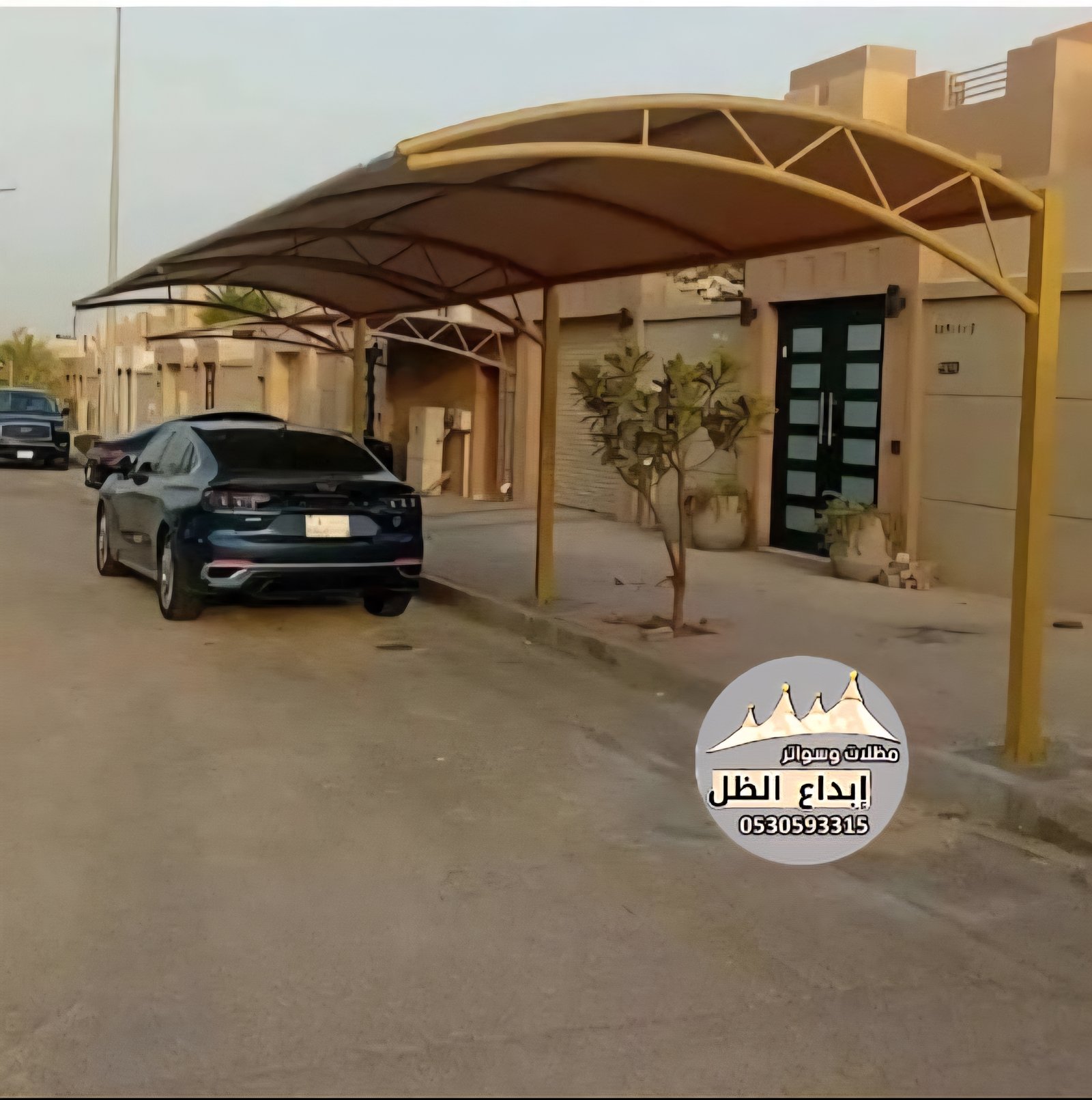 مظلات سيارات