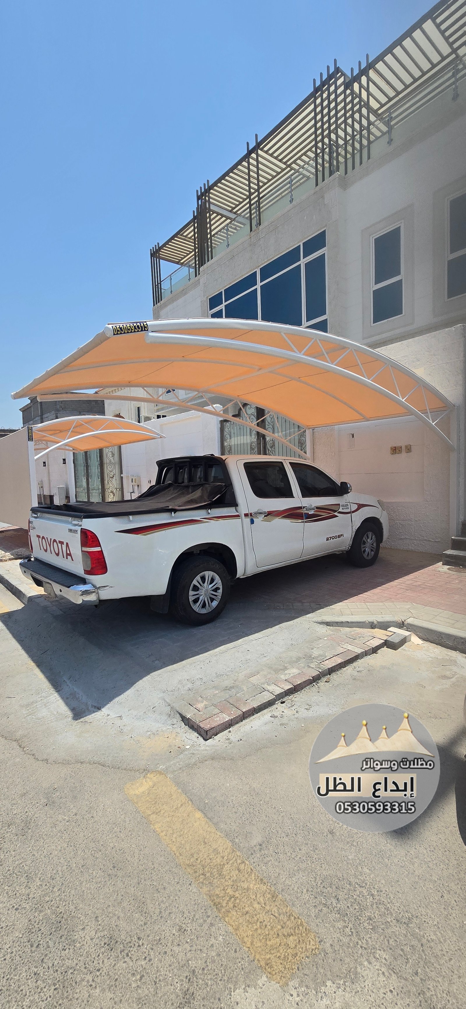 مظلات سيارات