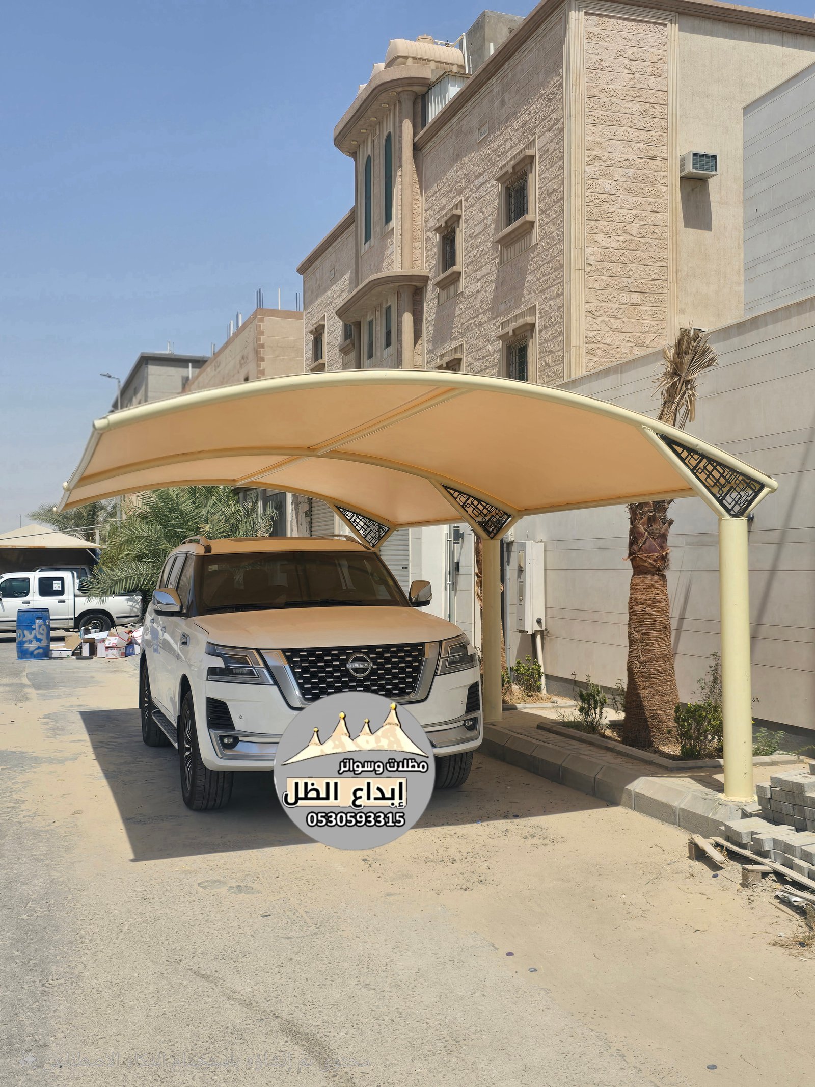 مظلات سيارات